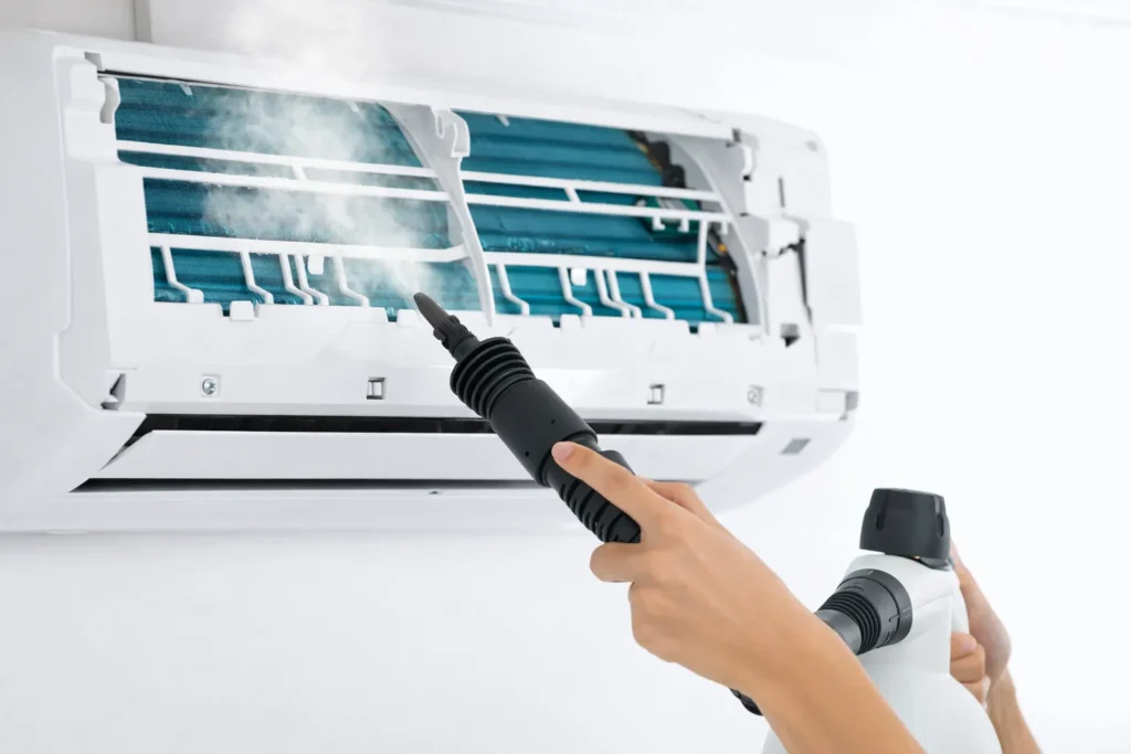 чищення внутрішнього блоку